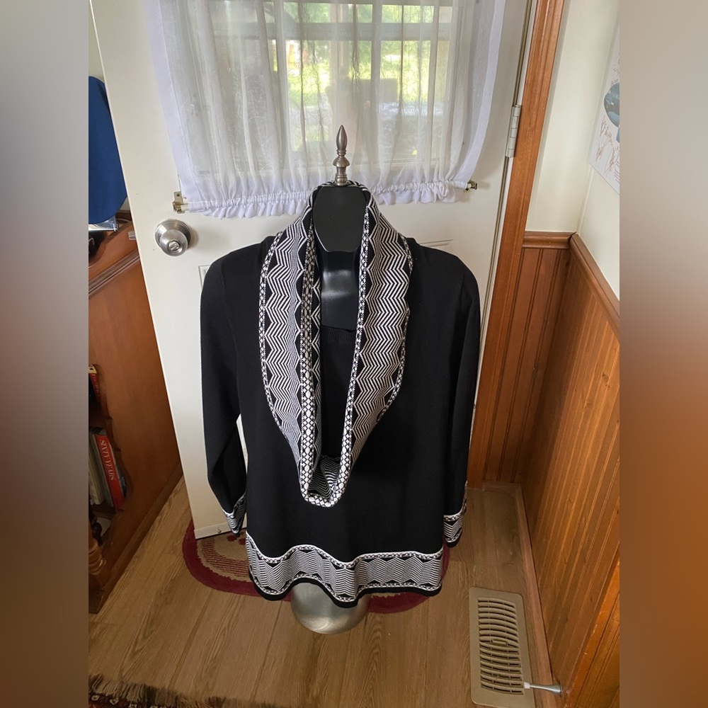 Kim Rogers Cowl-neck Sweater